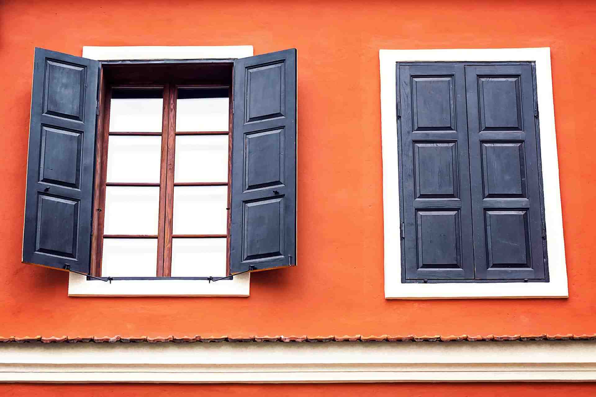 installing exterior window shutters