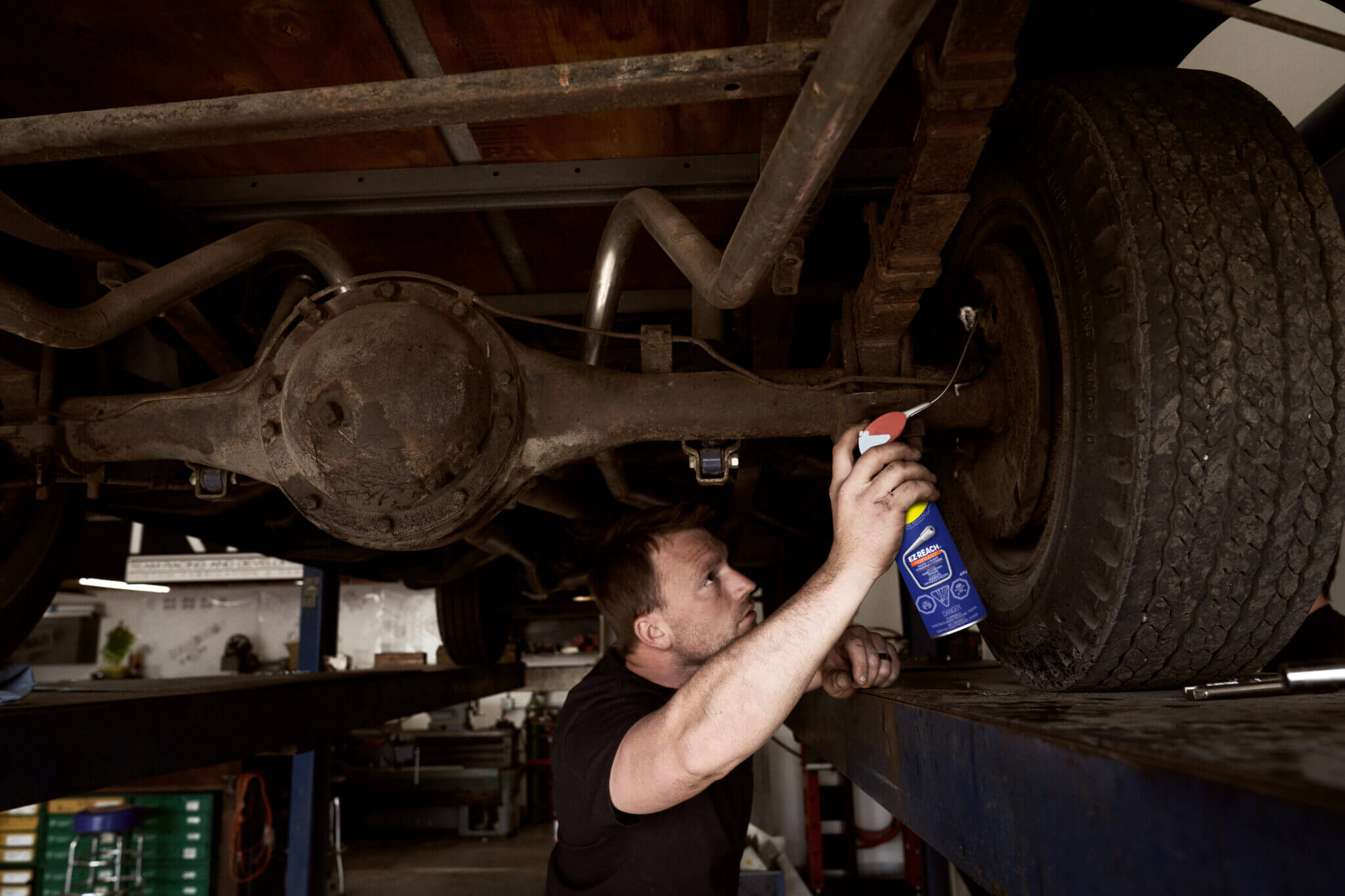 wd 40 mup ez reach flex stream onto axel