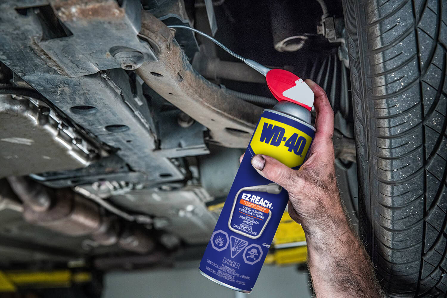 wd 40 mup ez reach flex stream up into car
