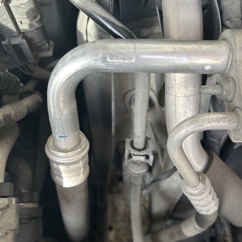 Precision Engine Detailing: A/C Refrigerant Line & Fitting Restoration