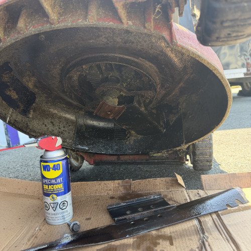 Season Prep of push mower