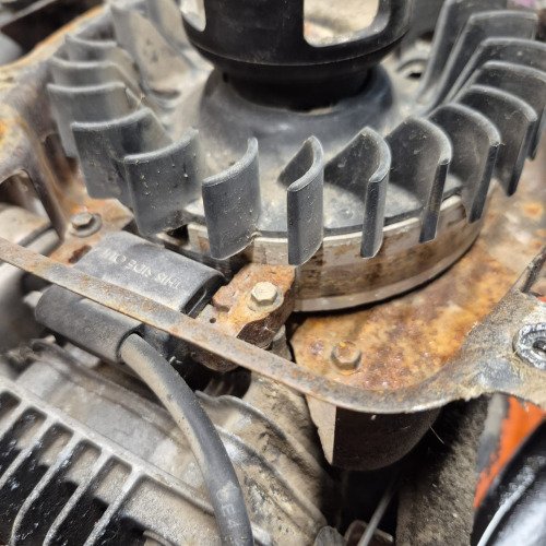 No run lawnmower