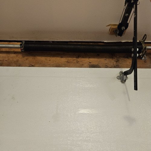 WD-40 On My Large Shop Door