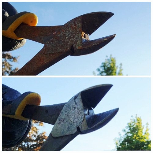Side Cutter Restoration with WD-40!